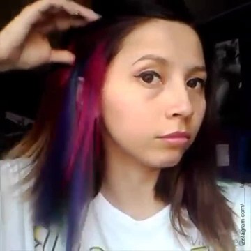 Hidden rainbow : la tendance coloration qui cache un joli secret