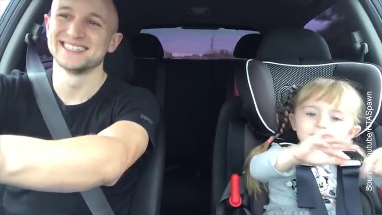 Quel beau duo père-fille !