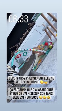 Tiziri Digne (Championnes) et sa fille Inaya. Juin 2021