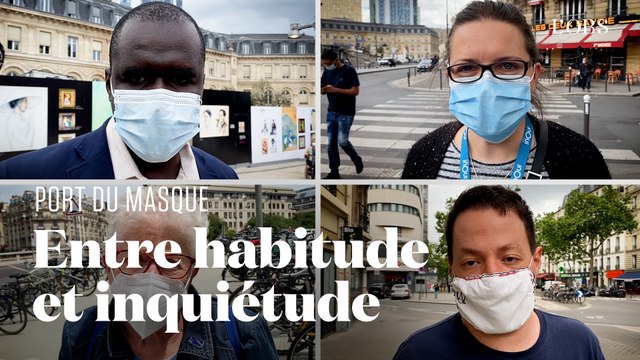Masque en extérieur : ces passants expliquent pourquoi ils le portent encore