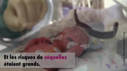 Download Video: Ces jumelles sont nées 3 mois avant terme