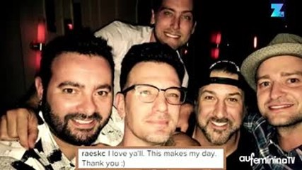 Justin Timberlake a rendu ses fans fous de joie !