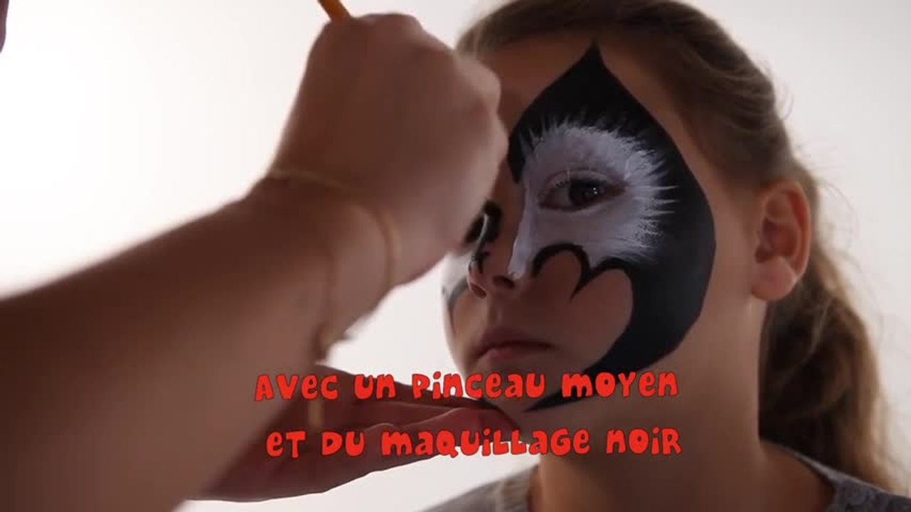 Maquillage chauve-souris