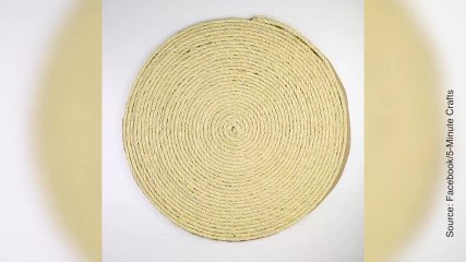 DIY : Comment fabriquer un paillasson à partir d'une corde