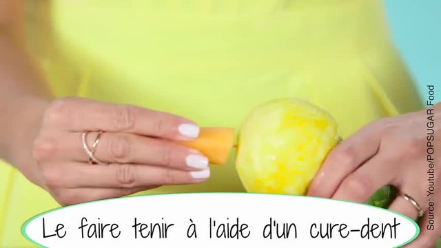 Un tutoriel pour réaliser un perroquet à partir d'un ananas