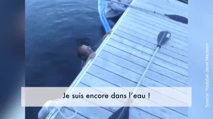 S’asseoir dans un kayak, ce n’est pas si facile…
