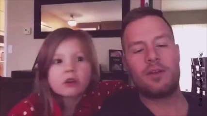 Ce papa et sa fille ont une passion en commun, le chant !