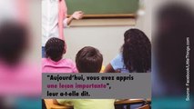 Une enseignante a choisi de faire un cours original à ses élèves