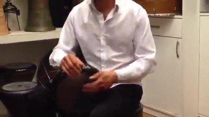 Démonstration d’un percussionniste turc