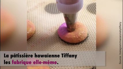 Ces macarons multicolores nous font très envie