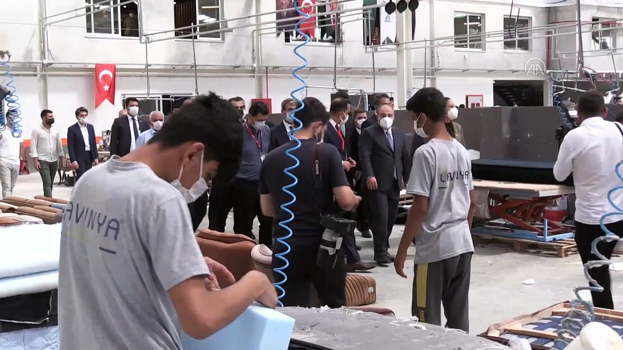 HATAY - Sanayi ve Teknoloji Bakanı Varank  toplu açılış törenine katıldı