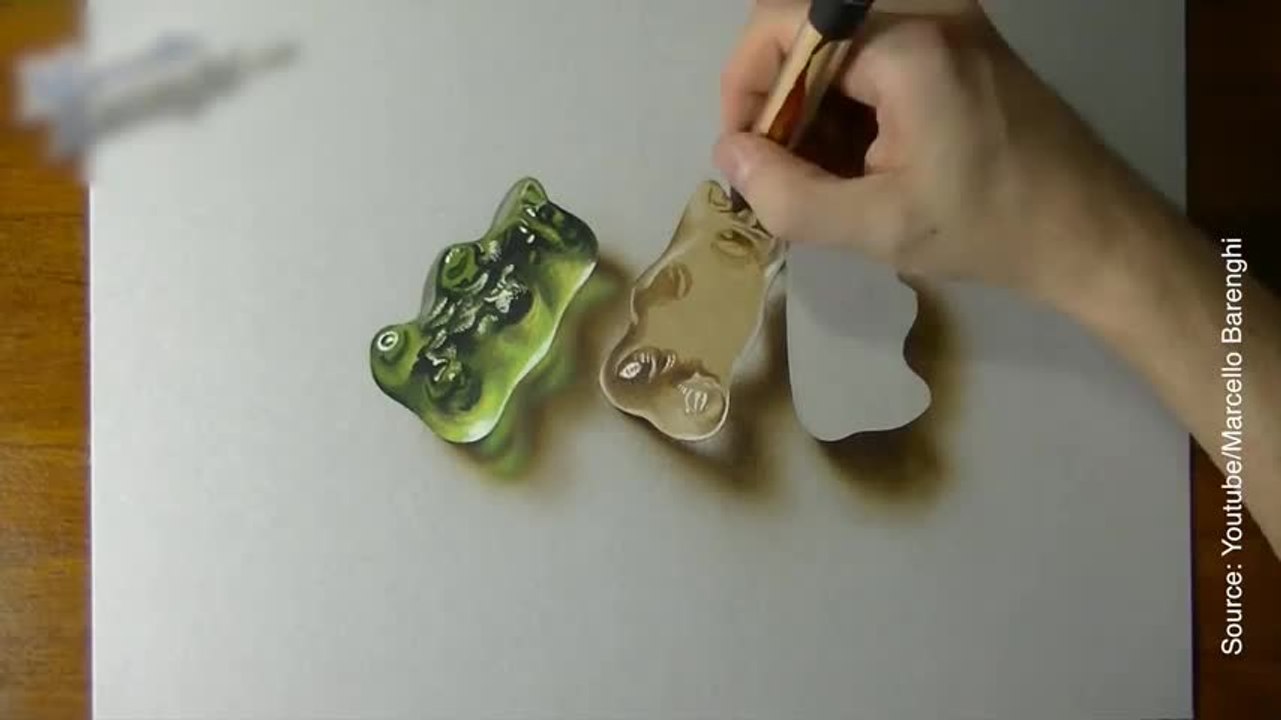 Ces petits nounours en gélatine donnent faim…