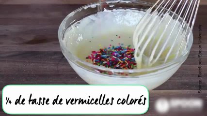 Des cupcakes aux mille et une couleurs !