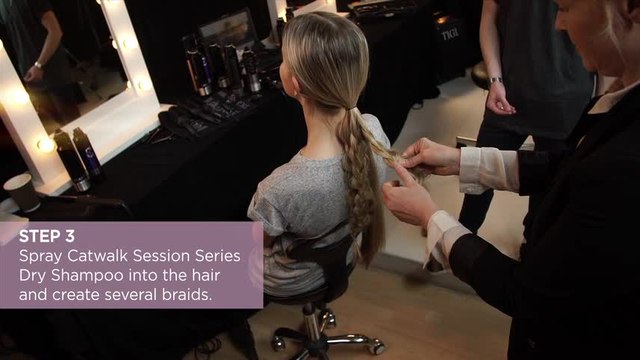 Tuto : comment réaliser la tresse cosmique du défilé Manish Arora AH15