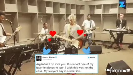 Justin Bieber : ’Désolé l’Argentine’