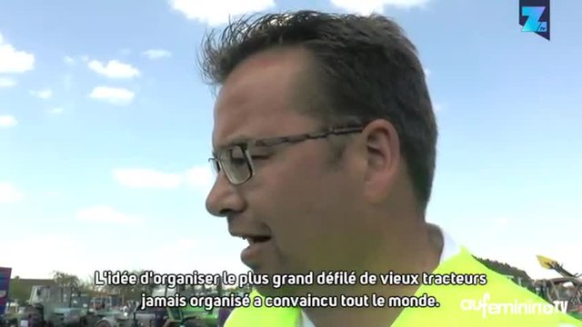 Ils éclatent un nouveau record avec... des tracteurs !