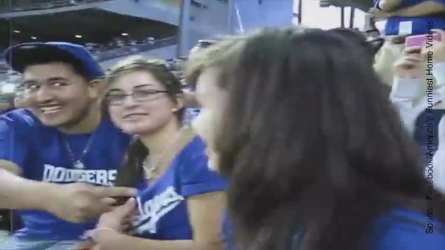 Ce supporter a eu un gros coup de chance !