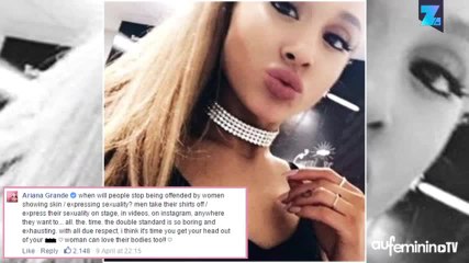 Ariana Grande traitée de p***, elle clashe en retour