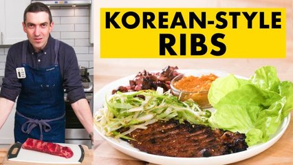 Chris Makes Korean-Style Short Ribs