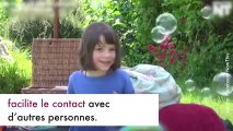 Une vraie amitié est née entre ce chat et cette petite fille autiste