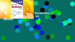 McGraw-Hill Education Vocabulary Grades 6-8, Second Edition  Review