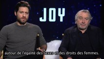 L'interview de Robert de Niro pour JOY 2