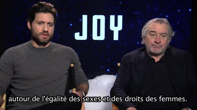 L'interview de Robert de Niro pour JOY 2