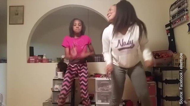 Elles étaient en train de danser quand soudain...