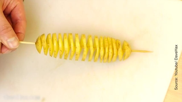 Voici comment faire des pommes de terre en spirales
