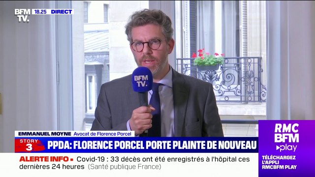 Affaire PPDA: pour l'avocat de Florence Porcel, il y a des éléments matériels dans ce dossier