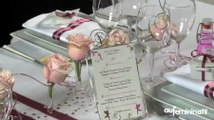 Mariage : Faire une déco de table sur un thème boudoir pour un mariage