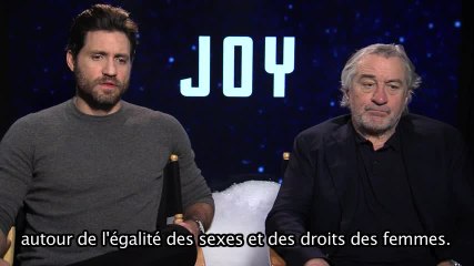 L'interview de Robert de Niro pour JOY