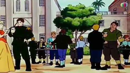 Z أسطورة زورو  الحلقة 24  ريموند عدو الشعب بدون موسيقى Z