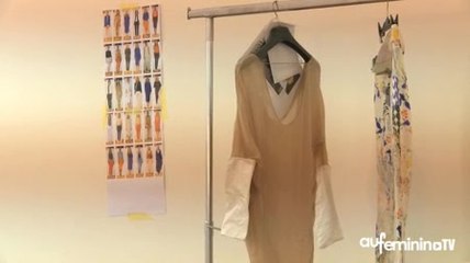 En coulisses avec Anne Valérie Hash, défilé Anne Valérie Hash Eté 2012