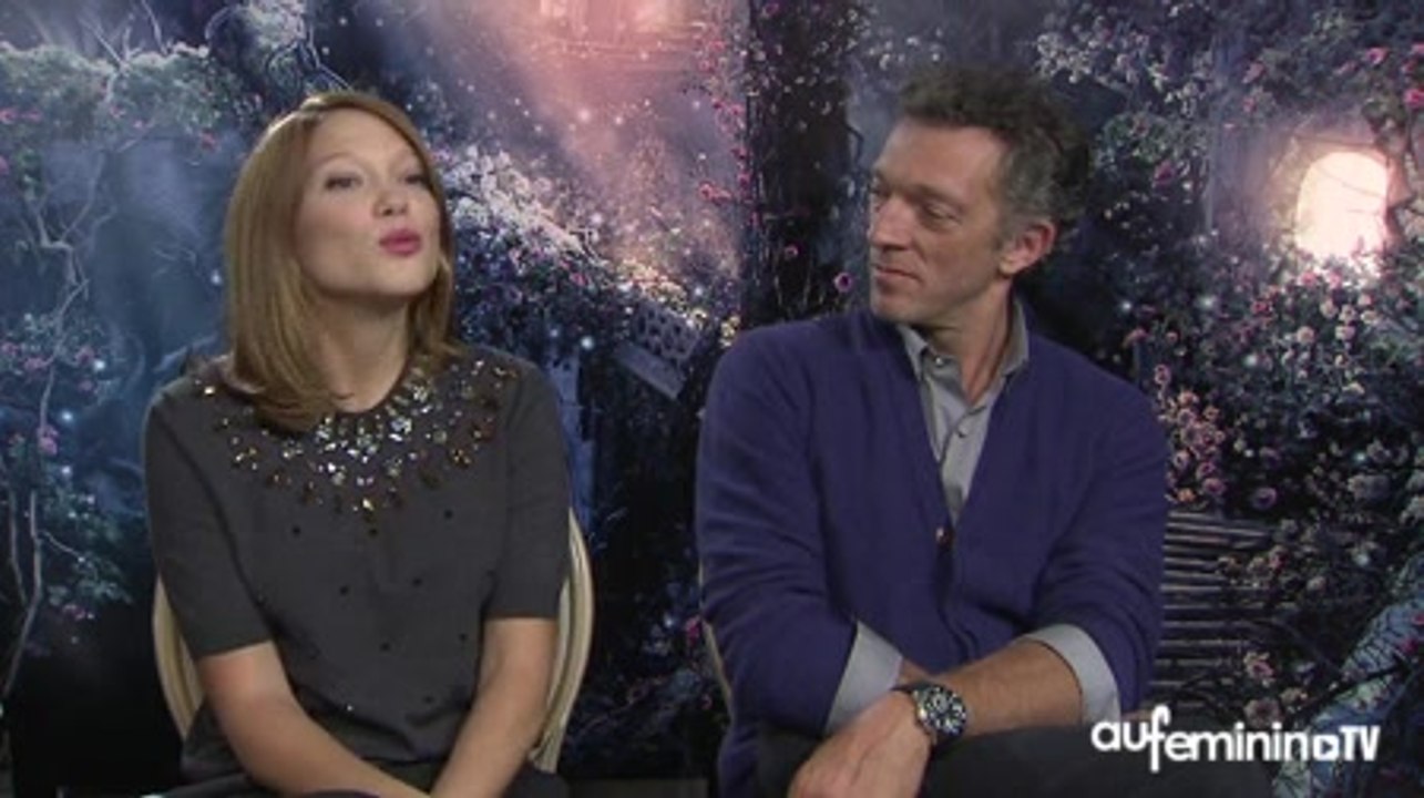 Interview de Léa Seydoux et Vincent Cassel pour La Belle et La Bête