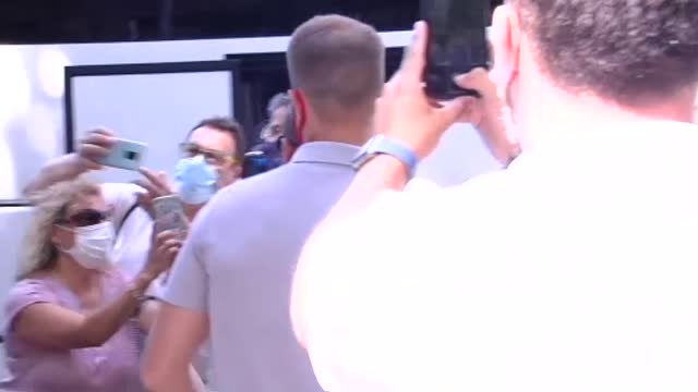 La selección española come en un restaurante de moda en el centro de Madrid