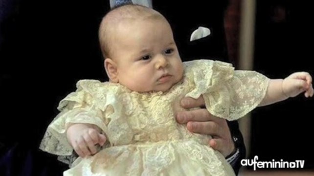 Prince George : le baptême du prince George en vidéo
