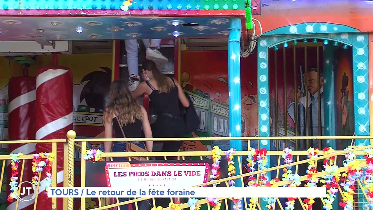 Le Journal - 25/06/2021 - TOURS / Le retour de la fête foraine