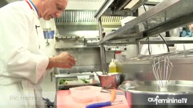 Eric Frechon sablé au fromage et petits légumes