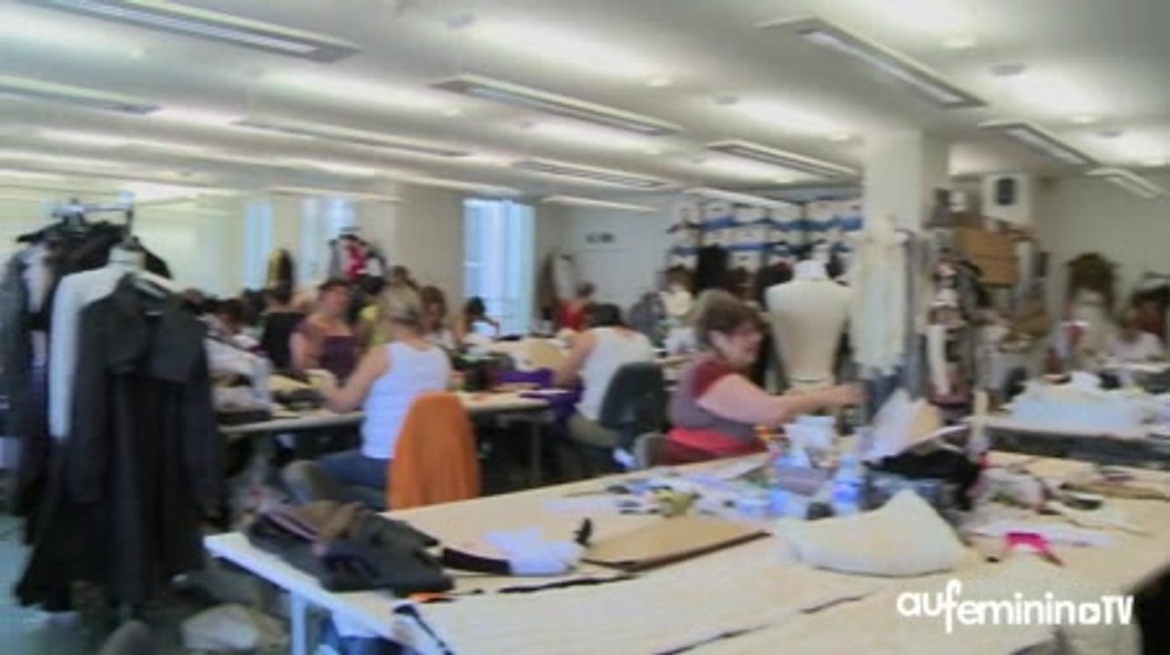 Les coulisses du show Jean Paul Gaultier Haute Couture AH 2012-2013