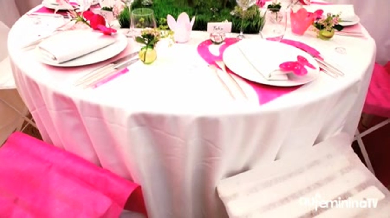 Comment faire une déco de table de mariage sur le thème du printemps