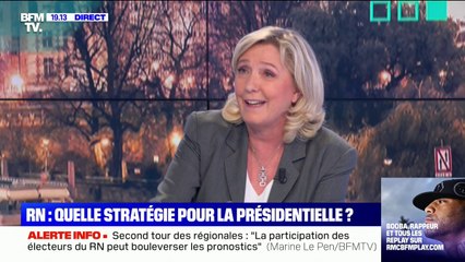 Éric Zemmour candidat en 2022? Pour Marine Le Pen, "ça aide Emmanuel Macron"