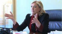 Marine Le Pen : Présidentielle 2012 interview Marine Le Pen
