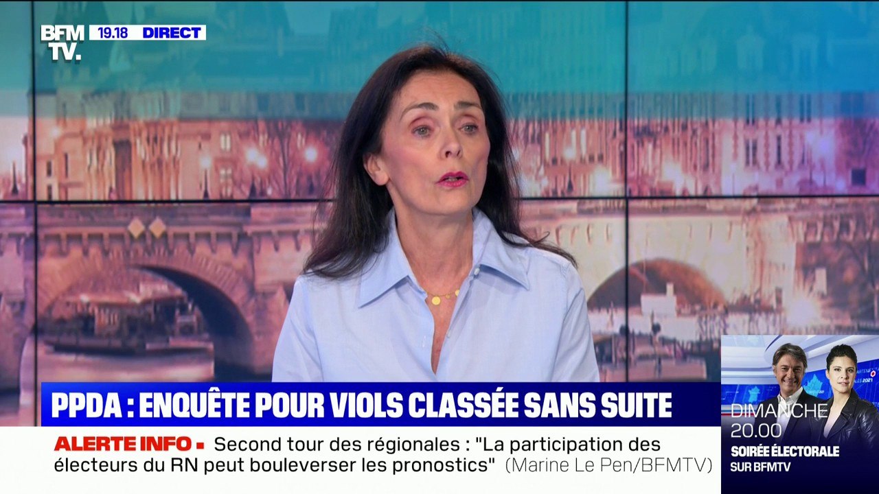 Pour l'avocate de Patrick Poivre d'Arvor, le classement sans suite de l'enquête était "la seule décision qui pouvait être rendue"