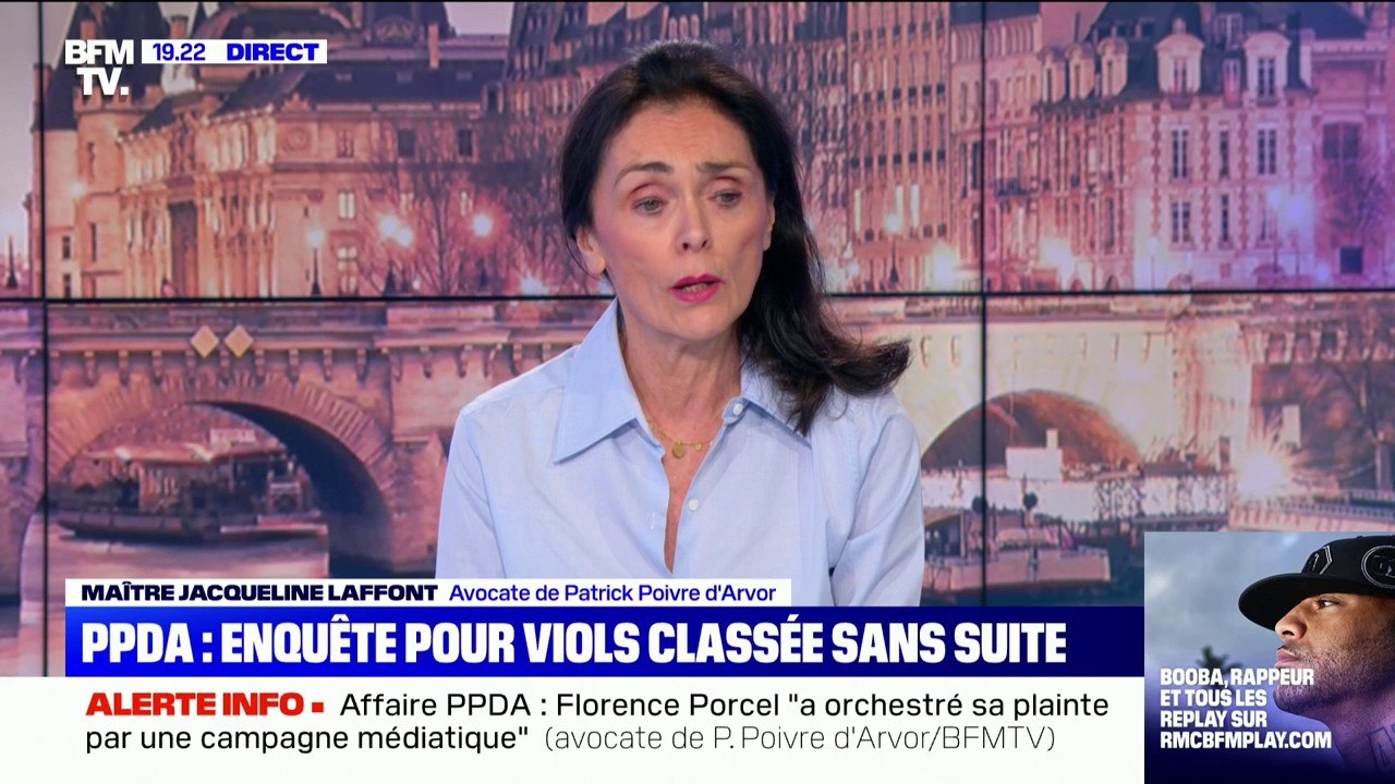 Me Laffont, avocate de Patrick Poivre d'Arvor: Florence Porcel a "orchestré sa plainte par une campagne médiatique"