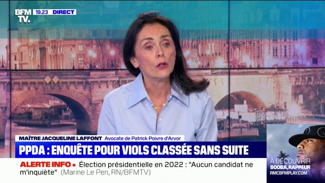 Me Laffont, avocate de Patrick Poivre d'Arvor: Dans ses écrits, il était flagrant que Florence Porcel mentait