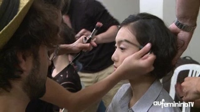 Défilé Elie Saab Haute-Couture AH 2011 2012 à Paris, côté backstage