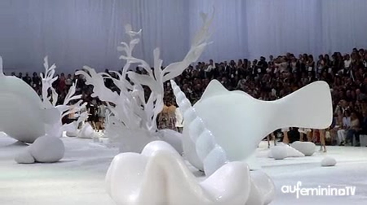 Défilé Chanel à Paris : Chanel printemps été 2012