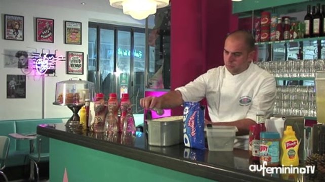 Recette milk shake : Faire un milk shake fraise-biscuits