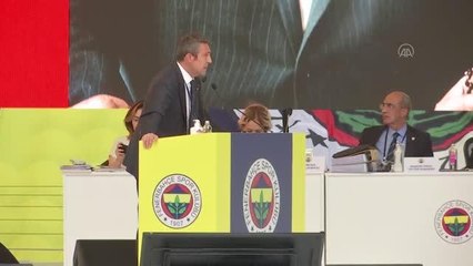 Fenerbahçe Kulübünün kongresi - Ali Koç (1)